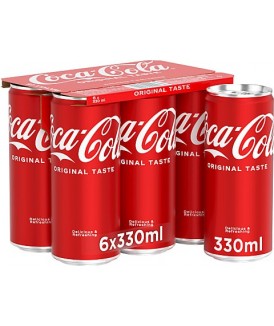 Coca-Cola boite 6x33cl