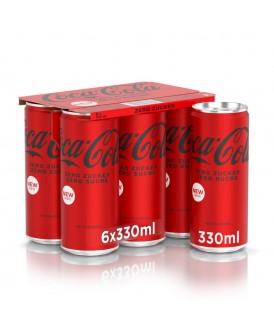 Coca-Cola Zéro boite 6x33cl