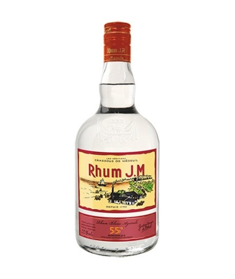 Rhum JM Blanc 55% 1L