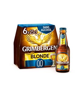 Grimbergen Blonde Sans Alcool 6x25cl