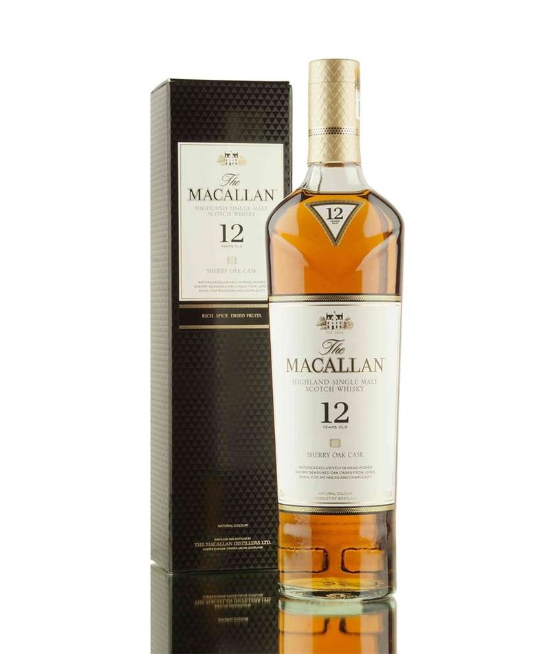 Whisky The Macallan 12 ans Sherry Oak 70cl