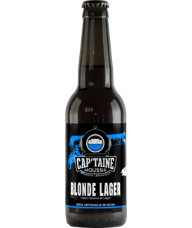 Cap'taine Mousse Blonde Lager 33cl