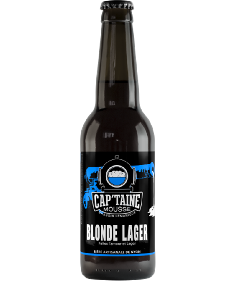 Cap'taine Mousse Blonde Lager 33cl Cap'taine Mousse Blonde Lager 33cl