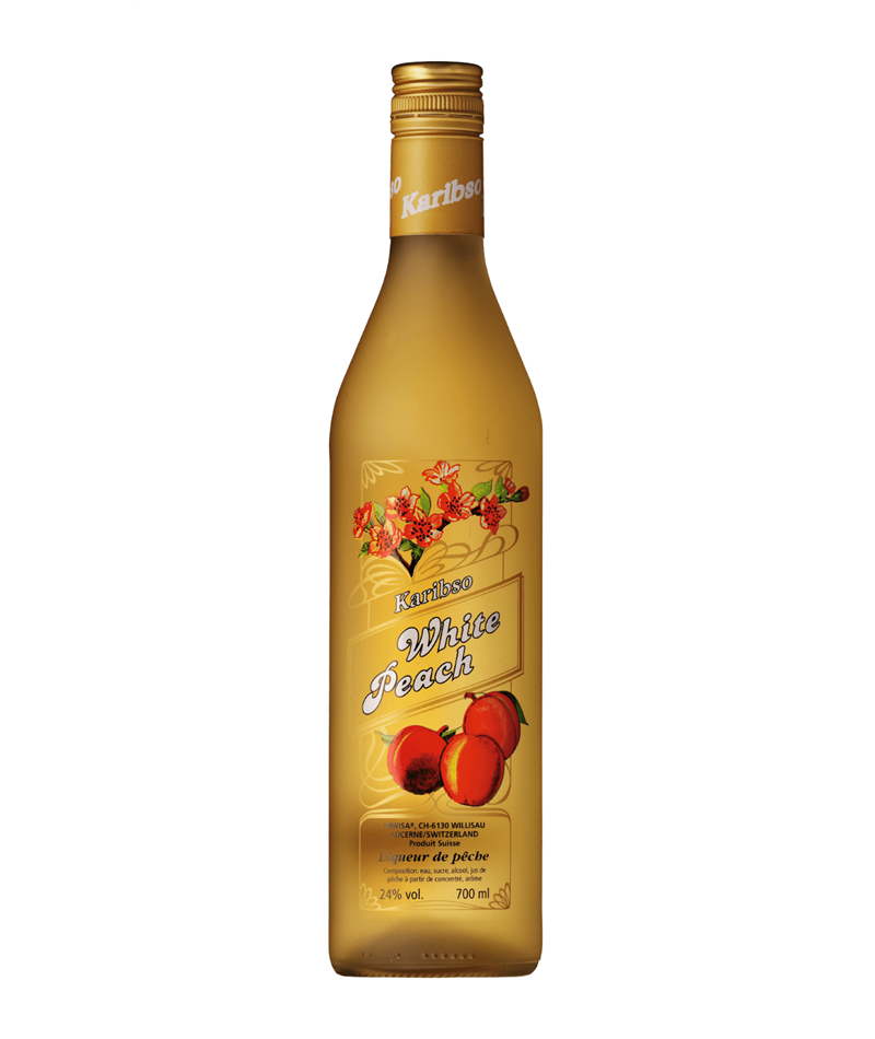 Liqueur de Pêche Blanche - Karibso 70cl Liqueur de Pêche Blanche - Karibso 70cl