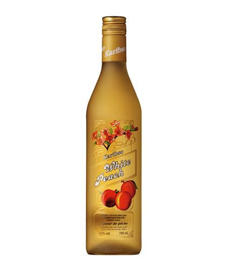 Liqueur de Pêche Blanche - Karibso 70cl