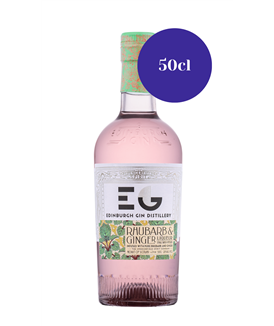 Gin Liqueur Rhubarbe & Gingembre - Edinburgh 50cl