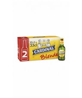 Cardinal Blonde Pack 10+2x33cl