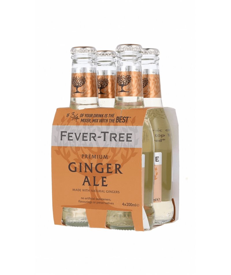 Fever Tree Ginger Ale 4x20cl Fever Tree Ginger Ale 4x20cl