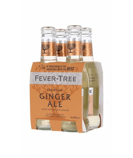 Fever Tree Ginger Ale 4x20cl