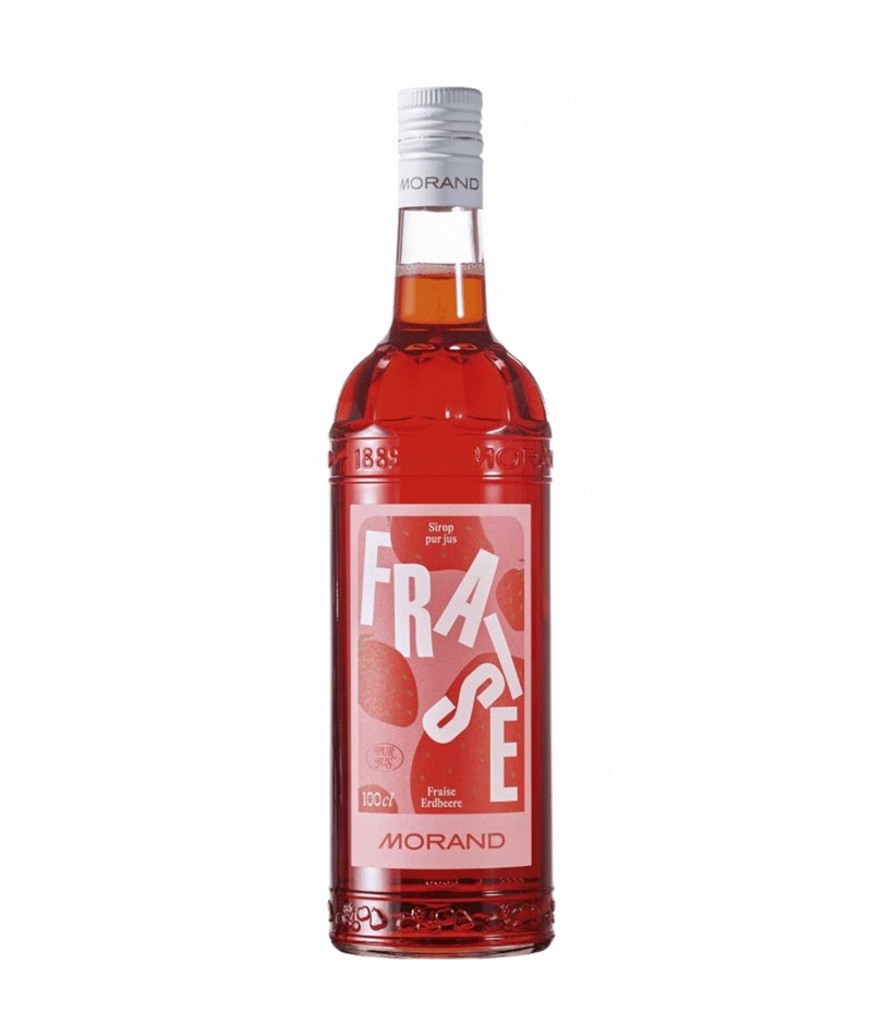 Sirop Fraise Pur Jus - Morand Sirop Fraise Pur Jus - Morand