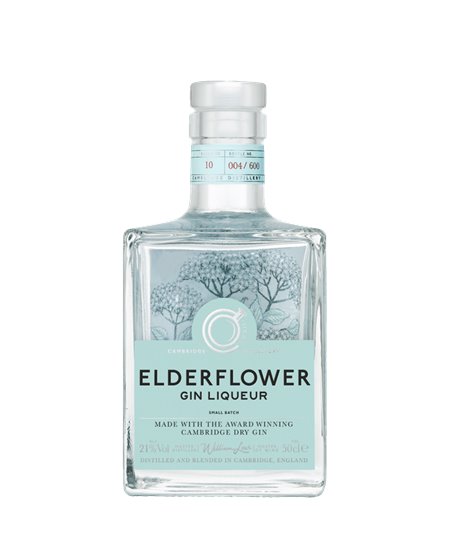 Elderflower Gin Liqueur - Cambridge Distillery 50cl