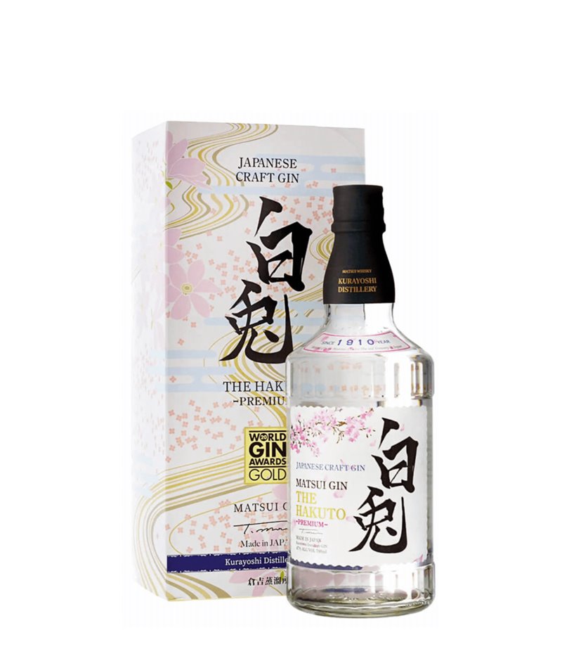 Premium Gin The Hakuto 70cl