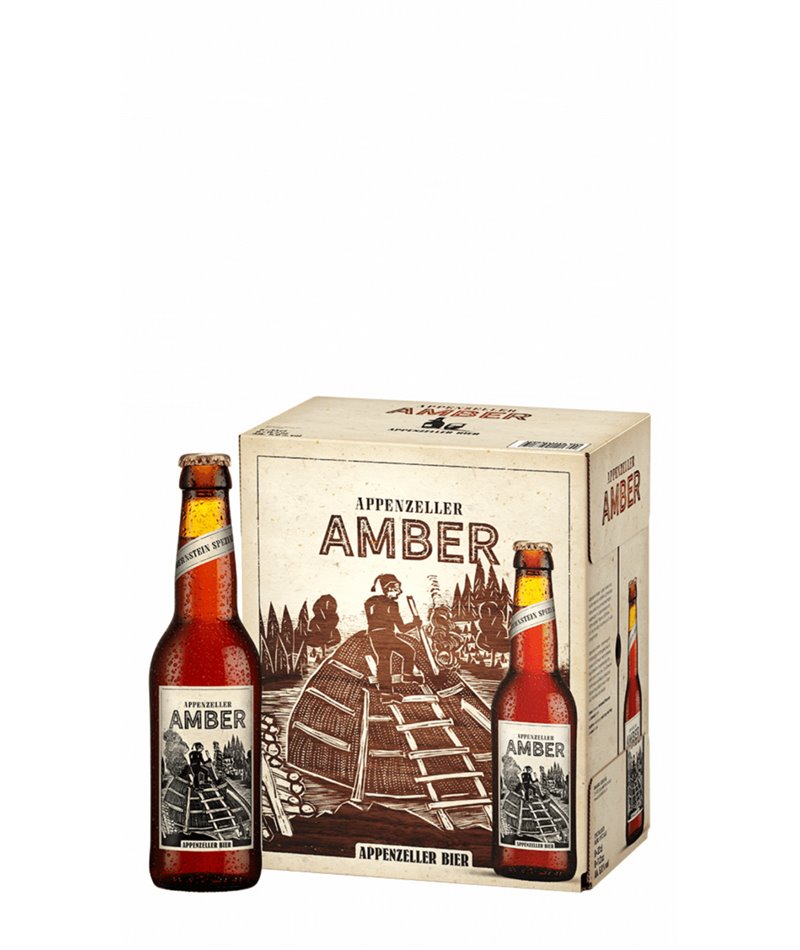 Amber 6x33cl - Appenzeller Bier Amber 6x33cl - Appenzeller Bier