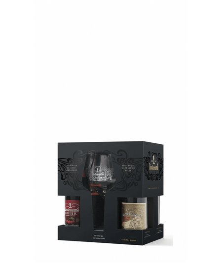 Coffret Lindemans 4x25cl + 1 verre