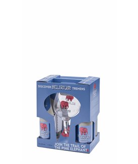 Coffret Delirium 4x33cl + 1 verre