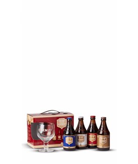 Coffret Chimay 4x33cl + 1 verre