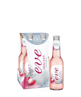 Eve Litchi Sans Alcool 4x27.5cl