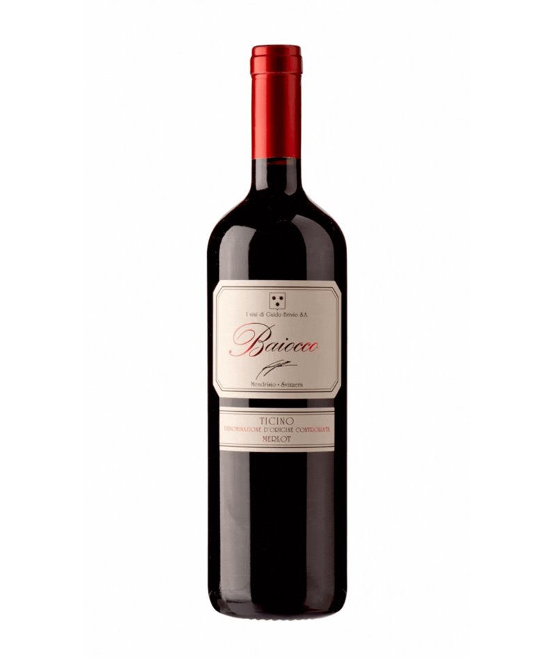 Baiocco Merlot - DOC Ticino 75cl Baiocco Merlot - DOC Ticino 75cl