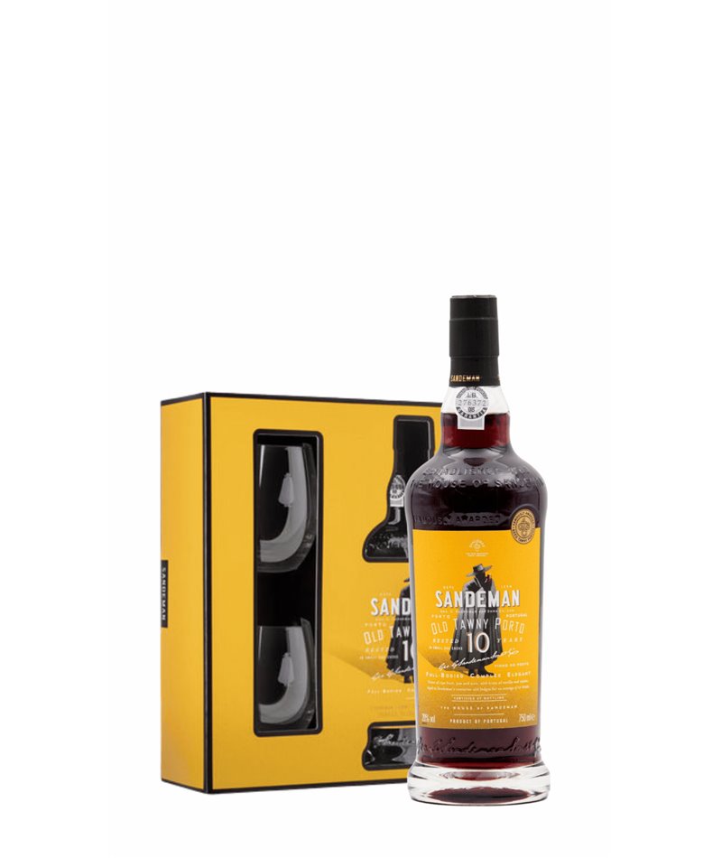 Sandeman Porto Tawny 10 ans + 2 verres