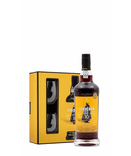 Sandeman Porto Tawny 10 ans + 2 verres