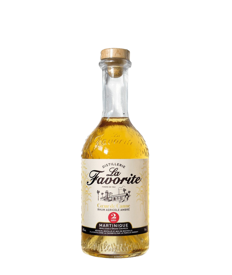 Rhum La Favorite Coeur de Canne 2 ans 