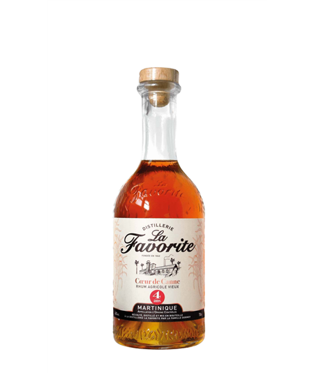 Rhum La Favorite Coeur de Canne 4 ans 