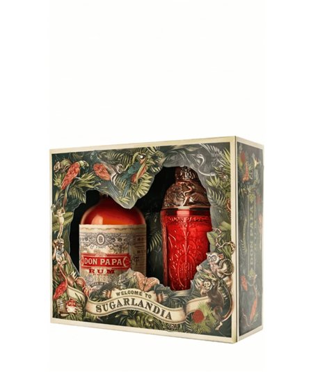 Coffret Don Papa + Shaker