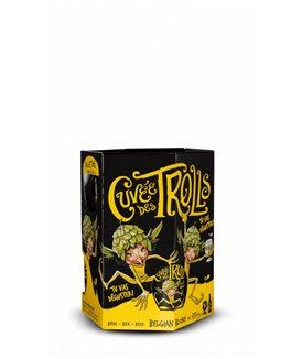 Tambour Cuvée des Trolls 5x33cl + 1 verre