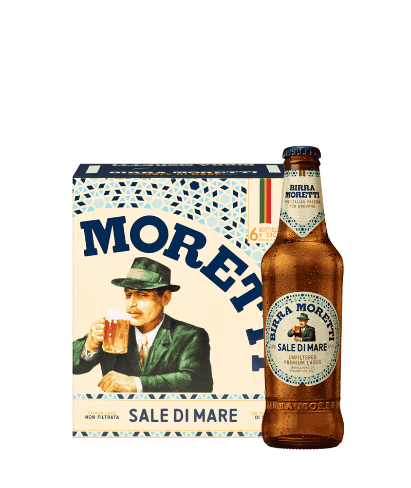 Birra Moretti Sale di Mare 6x33cl Birra Moretti Sale di Mare 6x33cl