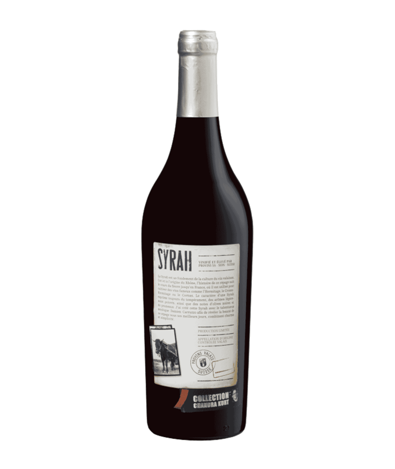 Syrah - Collection Chandra Kurt - Provins 75cl Syrah - Collection Chandra Kurt - Provins 75cl