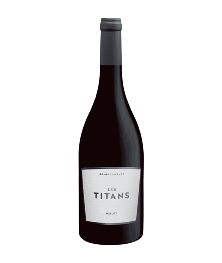 Merlot Les Titans - Provins 75cl