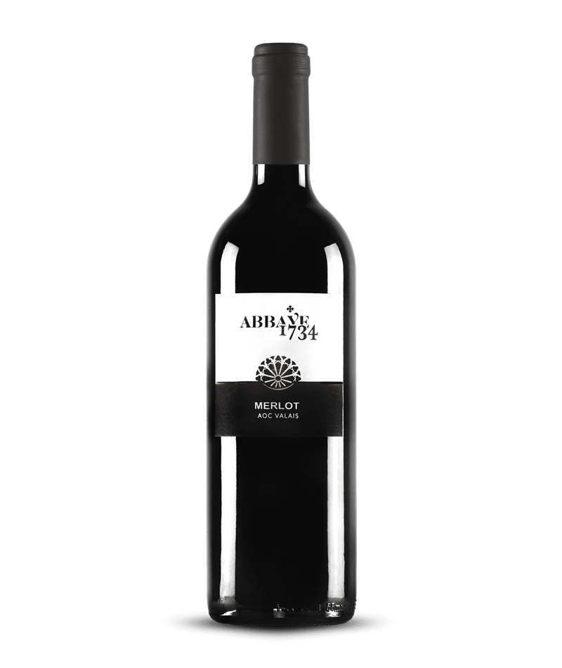 Merlot Abbaye 1734 - Cave du Tunnel 75cl