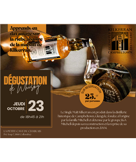 Dégustation - Whisky Kilkerran