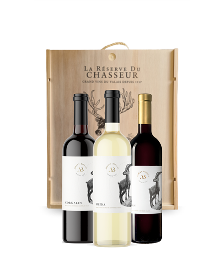 Coffret La Réserve du Chasseur - 3 bouteilles - Albert Biollaz
