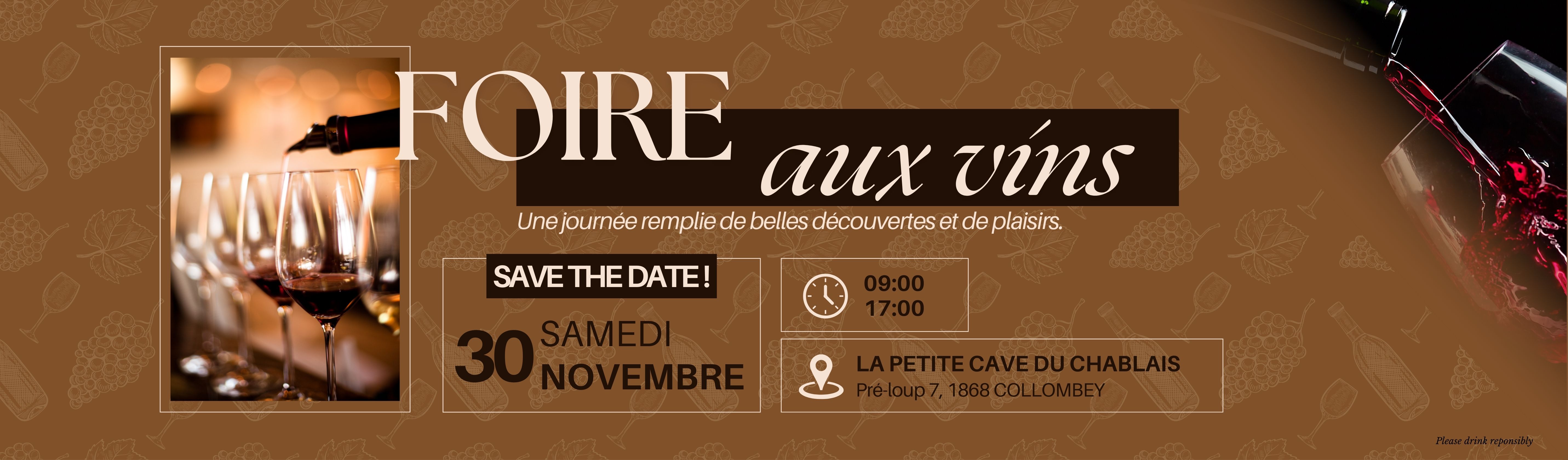 Foire aux vins - Samedi 30 novembre 2024