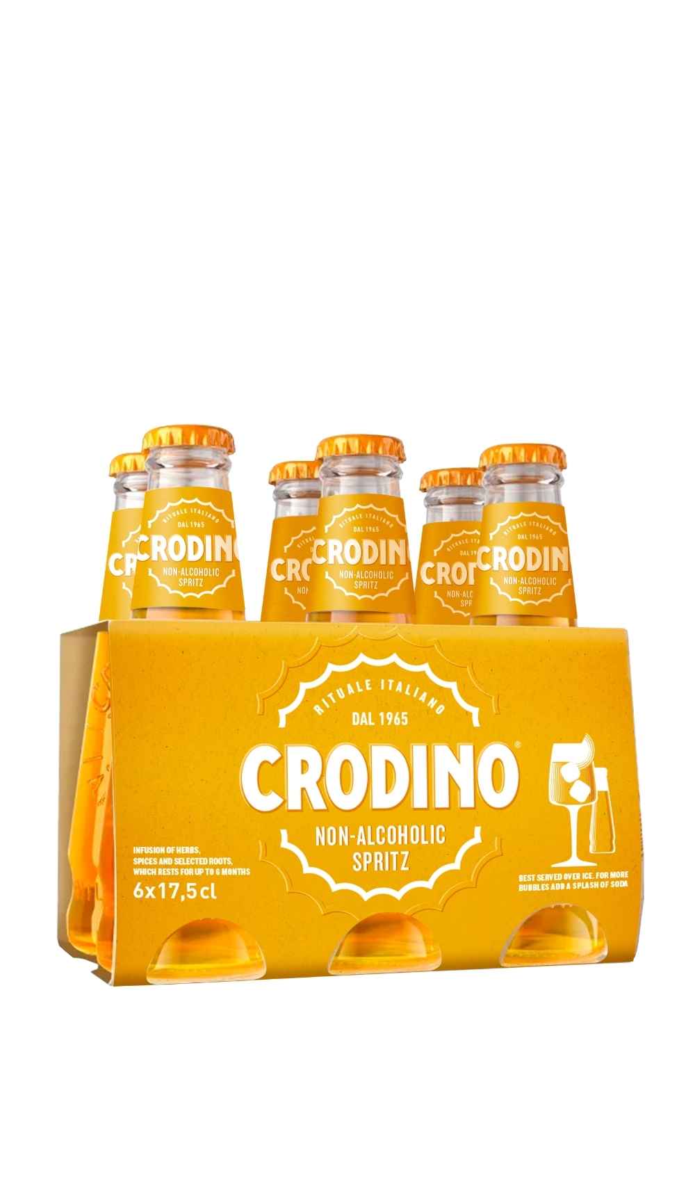 Crodino sans alcool 6x17.5cl