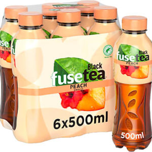 Fusetea Pêche & Hibiscus PET 6x50cl