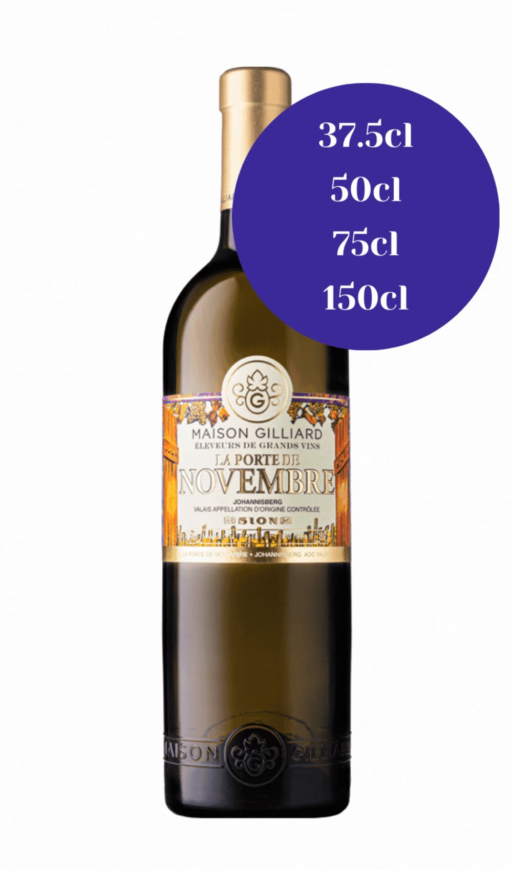 Johannisberg Porte de Novembre - Maison Gilliard 75cl