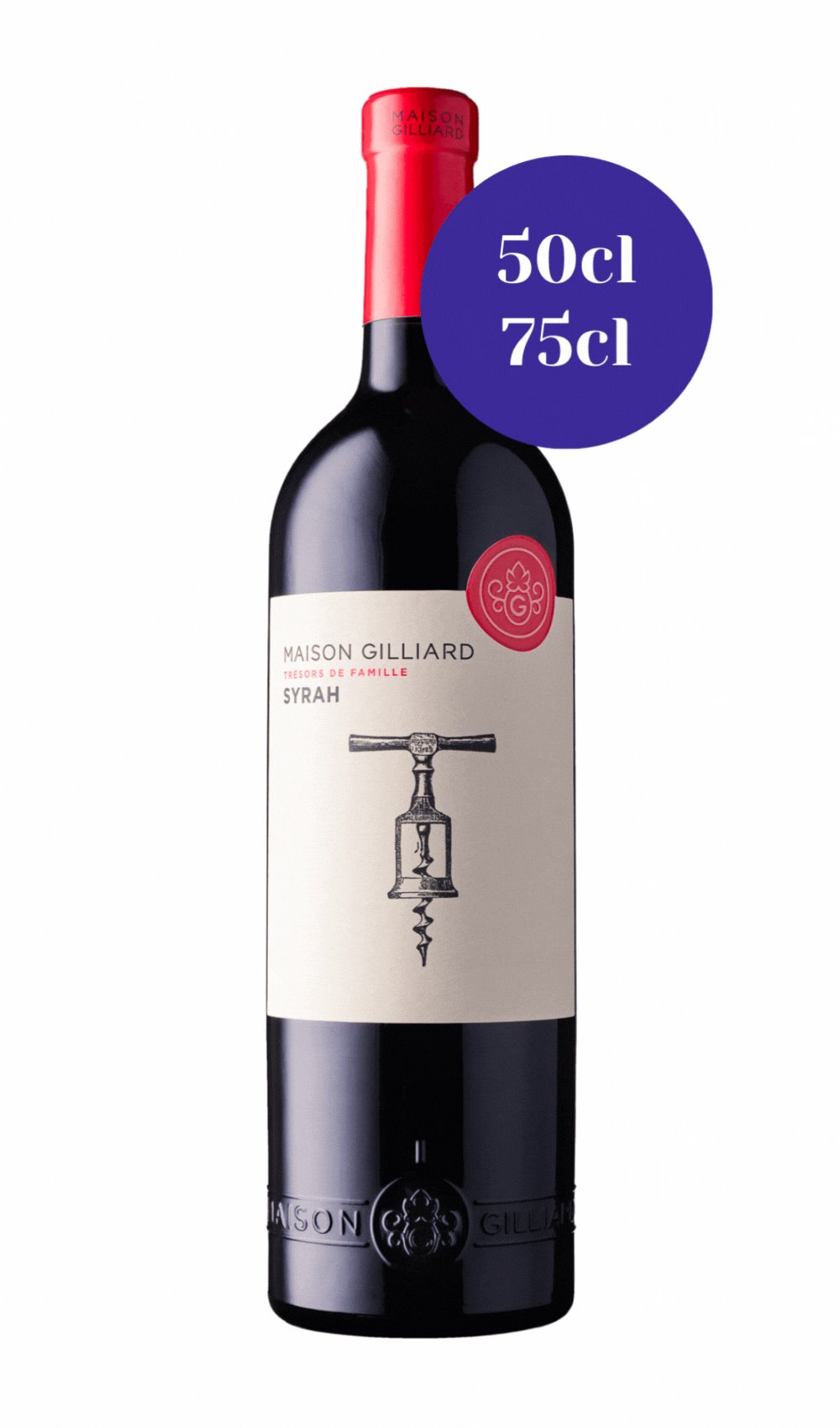 Syrah Trésors de Famille - Maison Gilliard