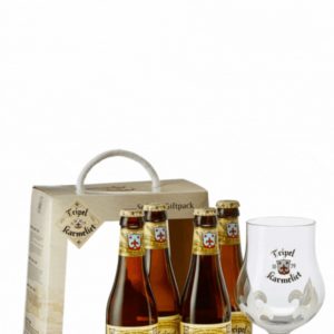 Coffret Tripel Karmeliet 4x33cl + 1 verre