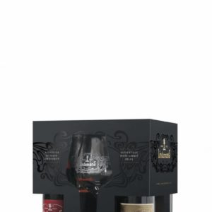 Coffret Lindemans 4x25cl + 1 verre