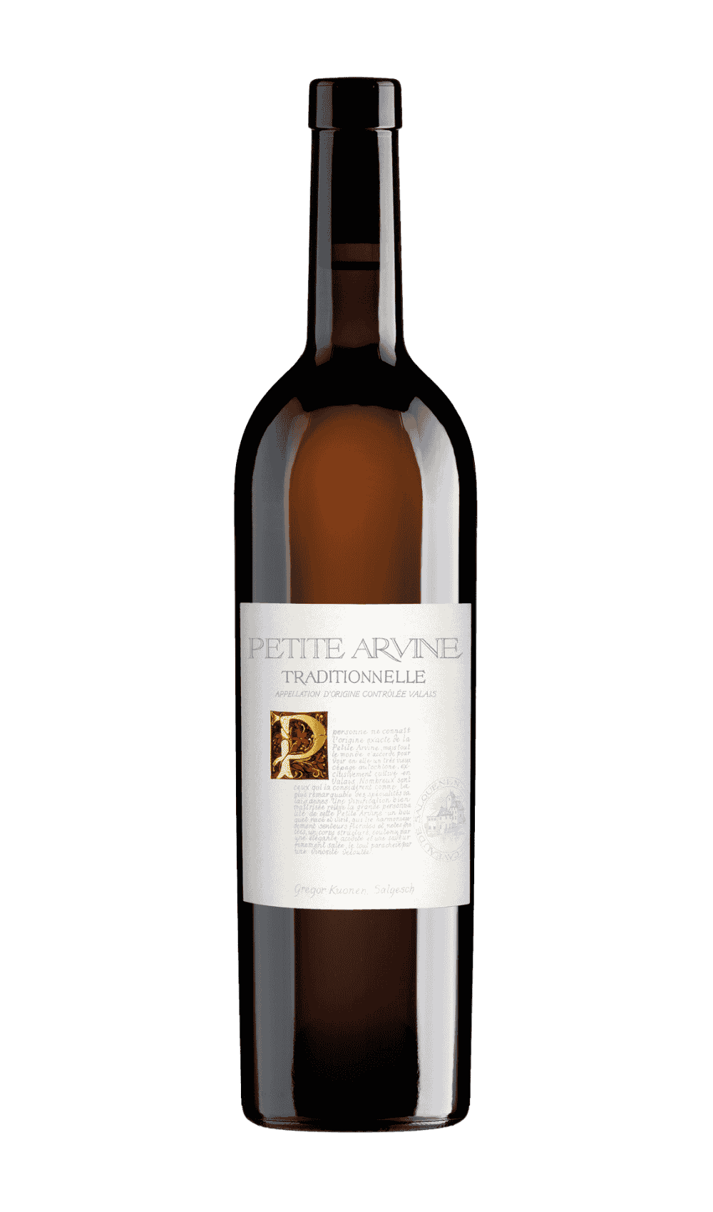 Petite Arvine Traditionnelle - Gregor Kuonen 75cl
