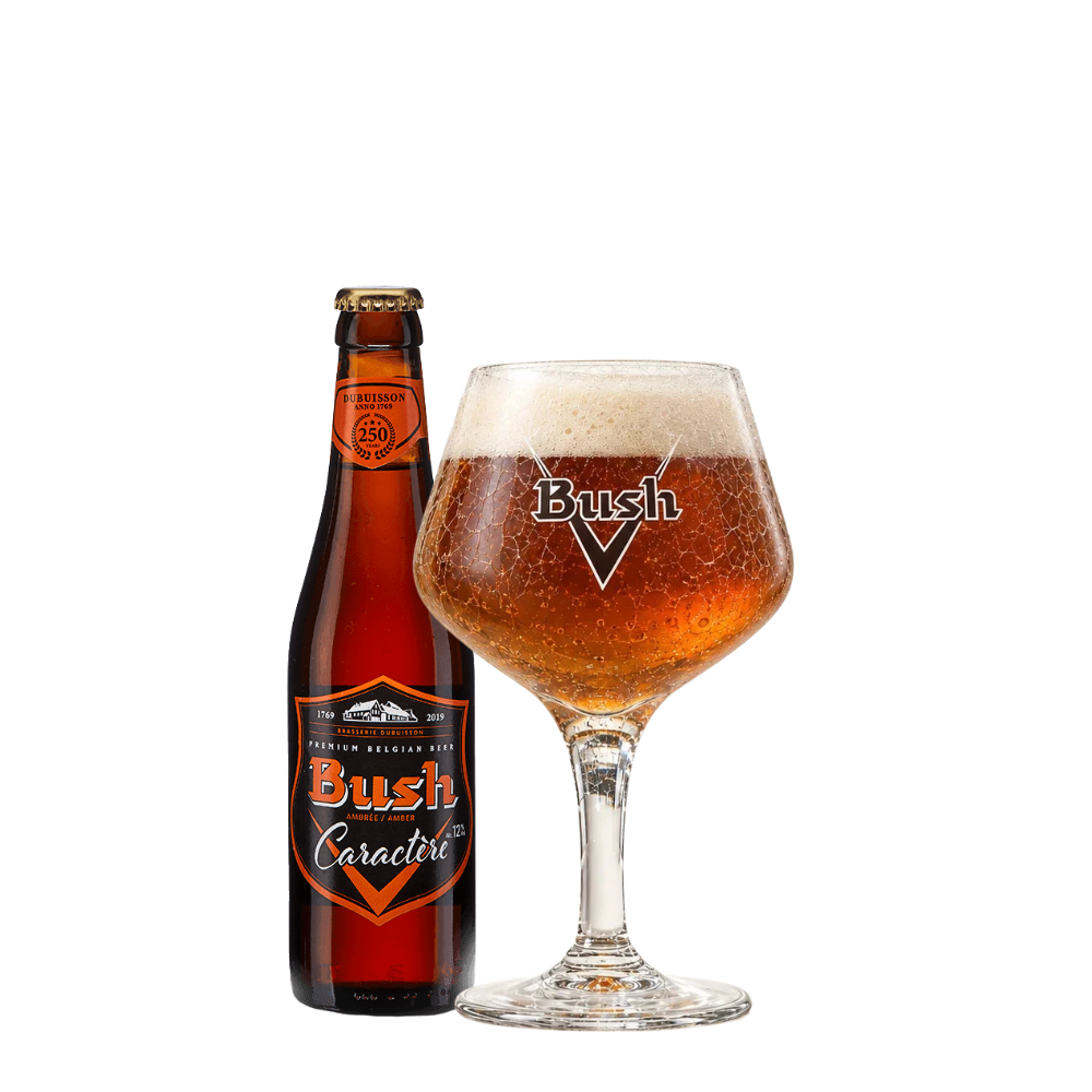 Bush Caractère 33cl + verre