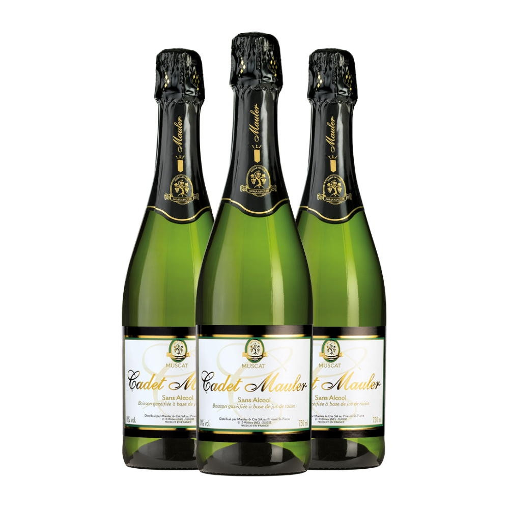 Cadet Mauler Sans Alcool 3x75cl