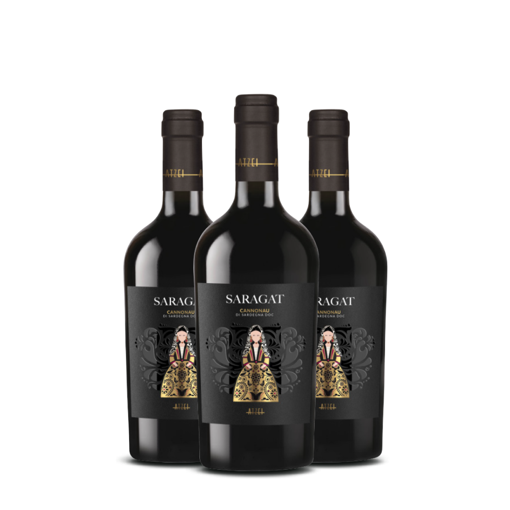 Cannonau Saragat - Atzei 3x75cl
