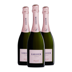 Champagne Lallier Rosé Brut 3x75cl