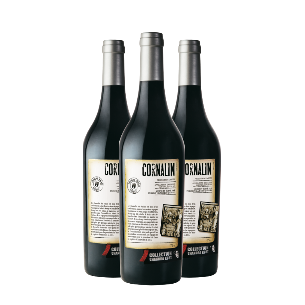 Cornalin Collection Chandra Kurt – Provins 3x75cl