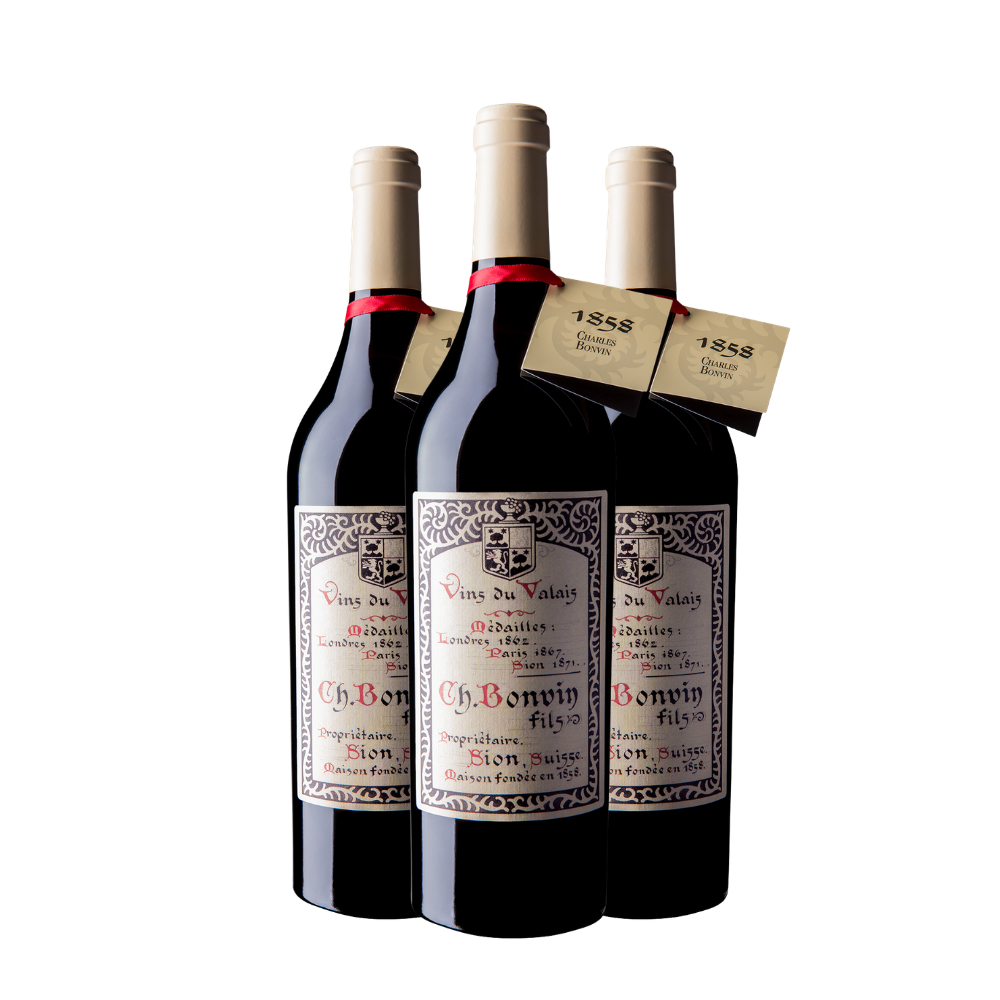 Cuvée 1858 Rouge - Charles Bonvin 3x75cl