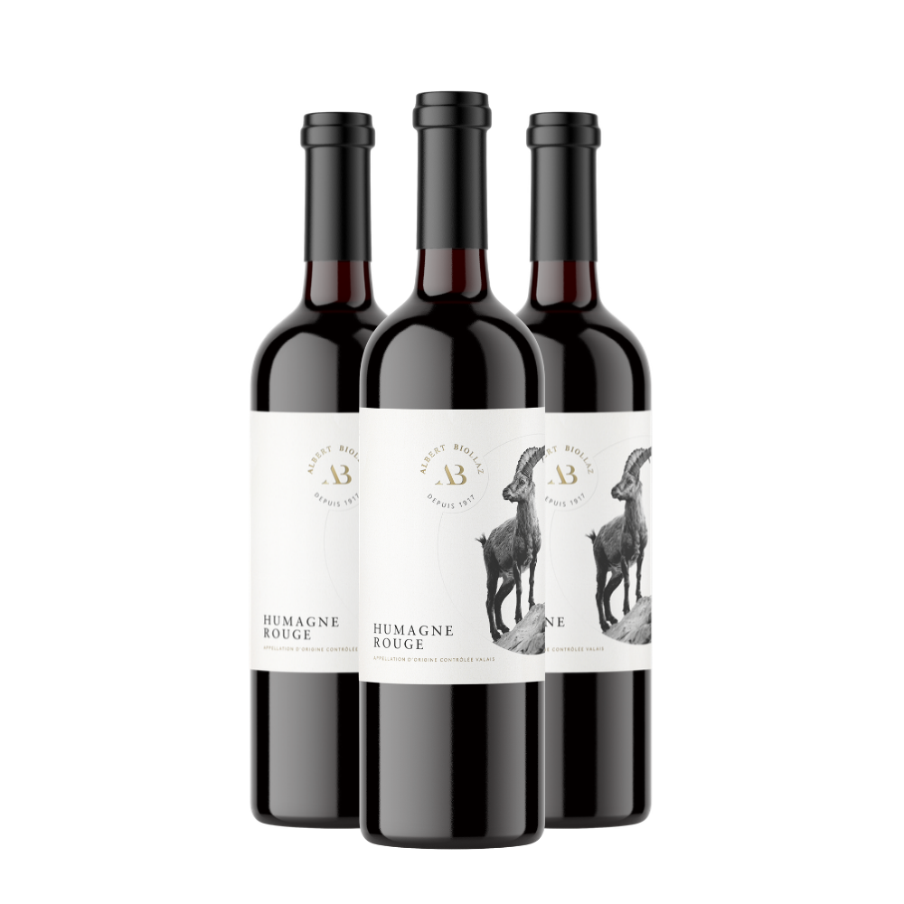 Humagne Rouge - Albert Biollaz 3x75cl