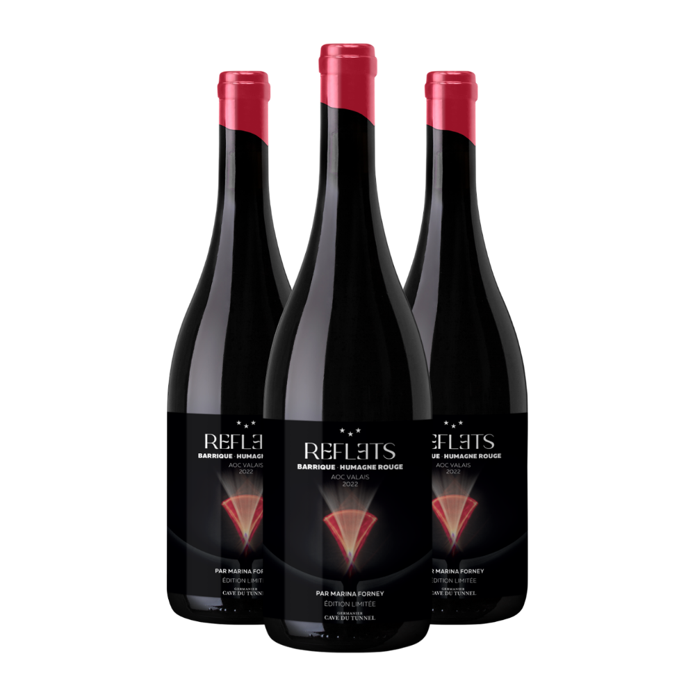 Humagne Rouge Reflets - Cave du Tunnel 3x75cl